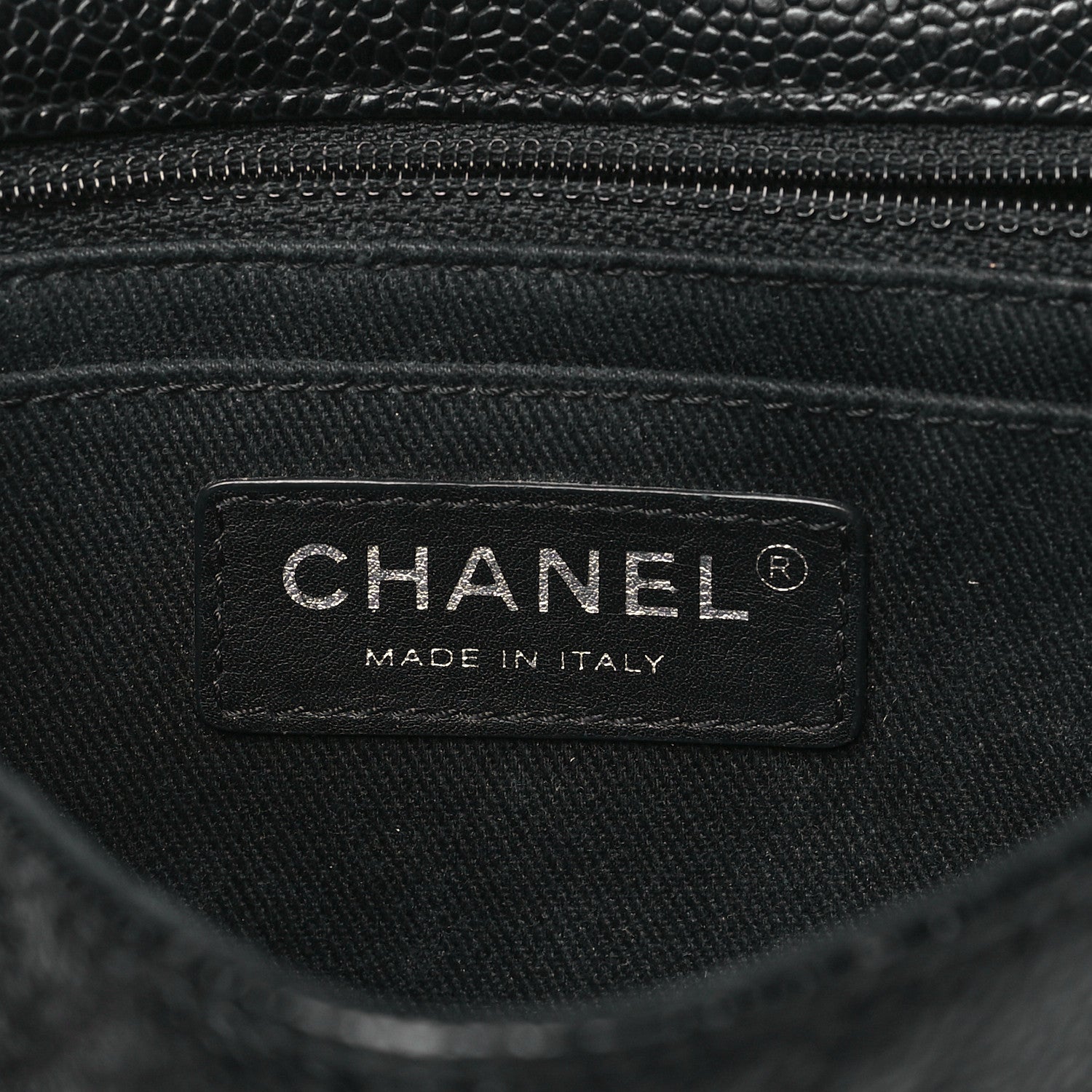 Chanel Caviar Small Natural Beauty Flap Black 6 of 11
