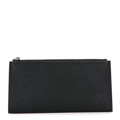 Louis Vuitton Epi Felicie Chain Wallet Zippered Insert Black Hot Pink 1 of 6
