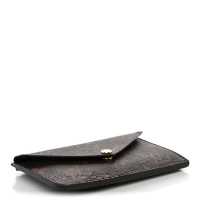 Louis Vuitton Monogram Recto Verso Card Holder Black 4 of 6