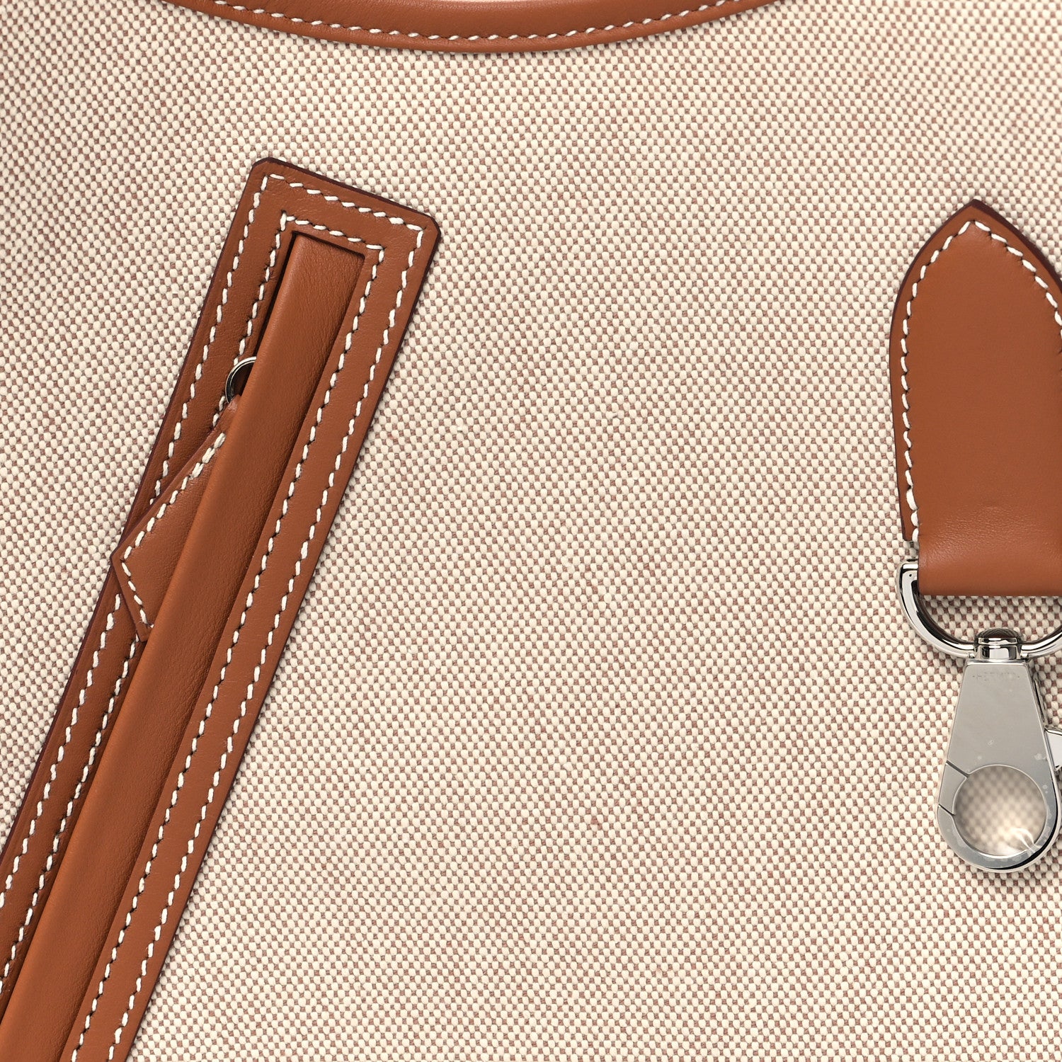 Hermes Canvas Swift Arcon Beige Gold 7 of 10