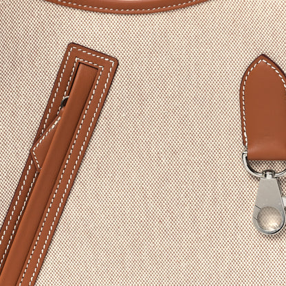 Hermes Canvas Swift Arcon Beige Gold 7 of 10