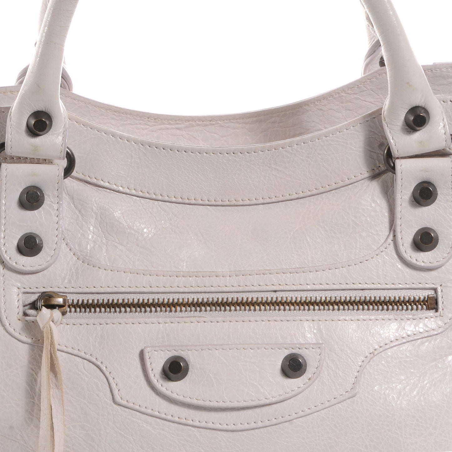 Agneau Classic Hardware Velo Nacre