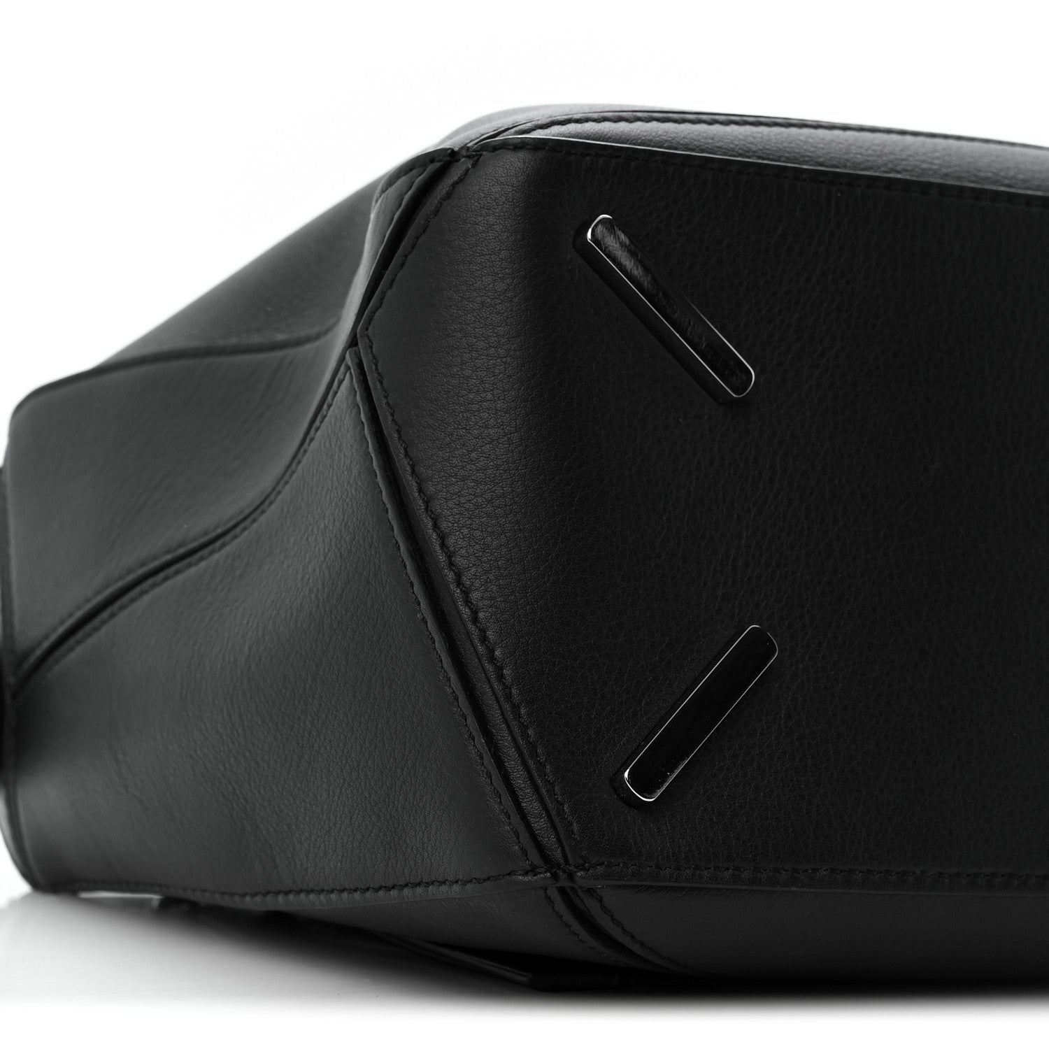 Loewe Calfskin Medium Puzzle Bag Black 9 of 12