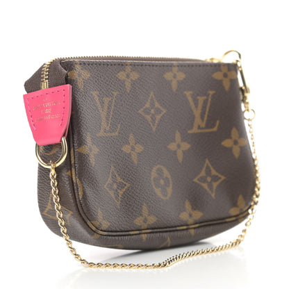 Louis Vuitton Monogram 2020 Christmas Animation Roller Coaster Mini Pochette Accessories Pivoine 3 of 7