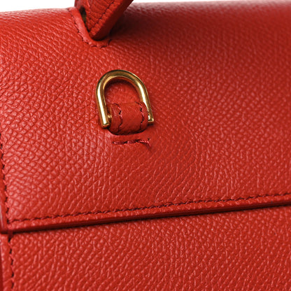 Celine Grained Calfskin Nano Belt Bag Coquelicot 11 of 12
