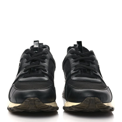 Louis Vuitton Calfskin Run Away Sneakers 36 Black 2 of 8