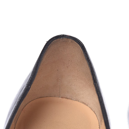 Christian Louboutin Kid Very Prive 120 Pumps 36 Black Red 12 of 15