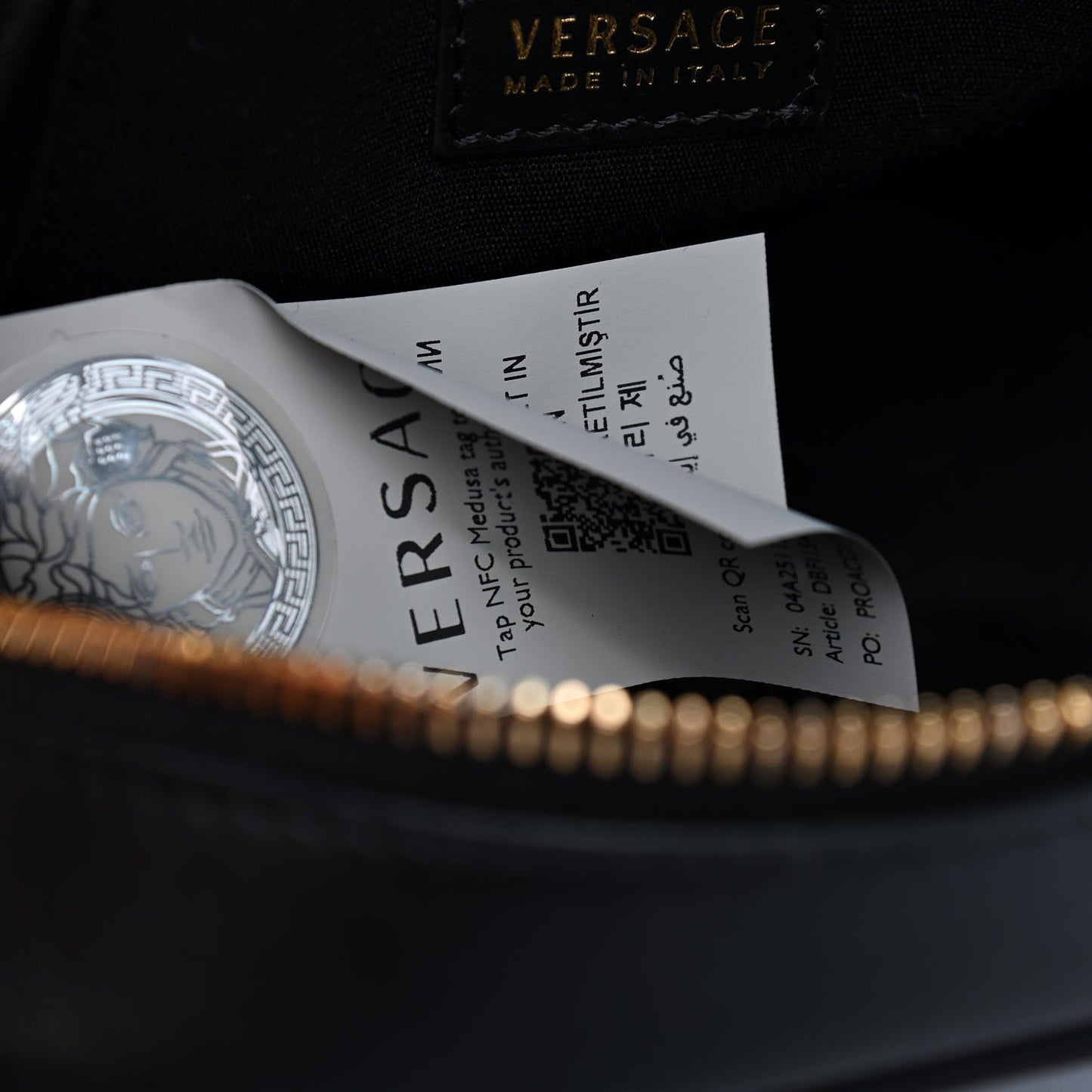 Nappa Virtus Camera Bag Black
