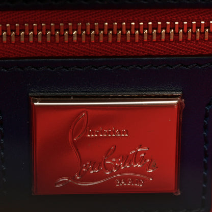 Christian Louboutin Grained Calfskin Embroidered Small Eloise Tote Black Multicolor 6 of 16