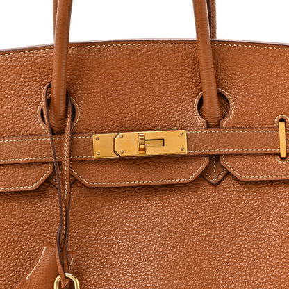 Hermes Togo Birkin 35 Gold 8 of 20