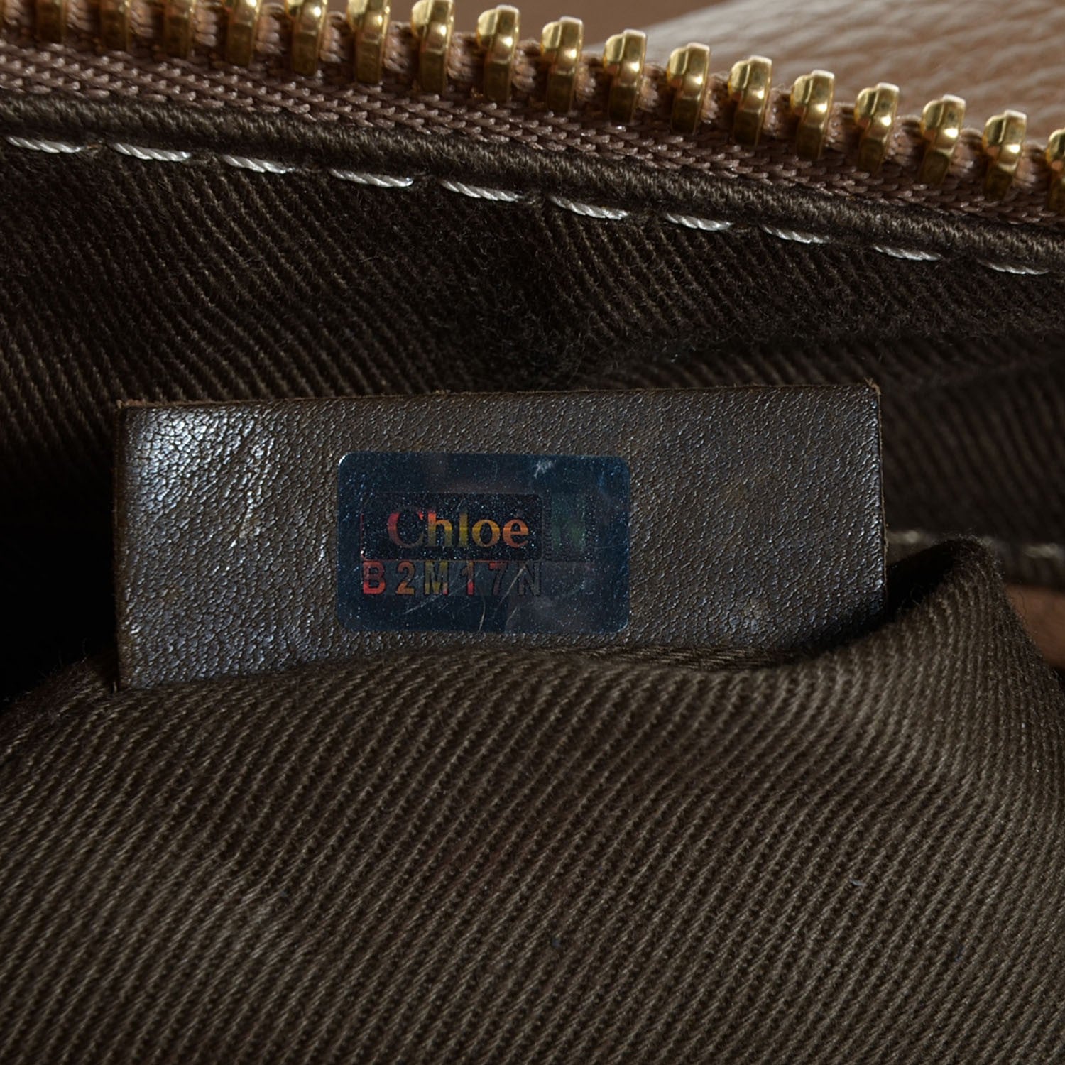 Chloe Calfskin Large Marcie Satchel Nut 7 of 8