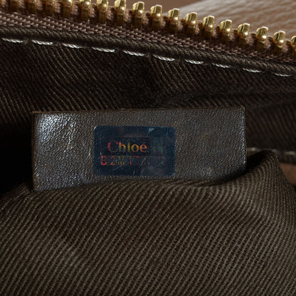 Chloe Calfskin Large Marcie Satchel Nut 7 of 8