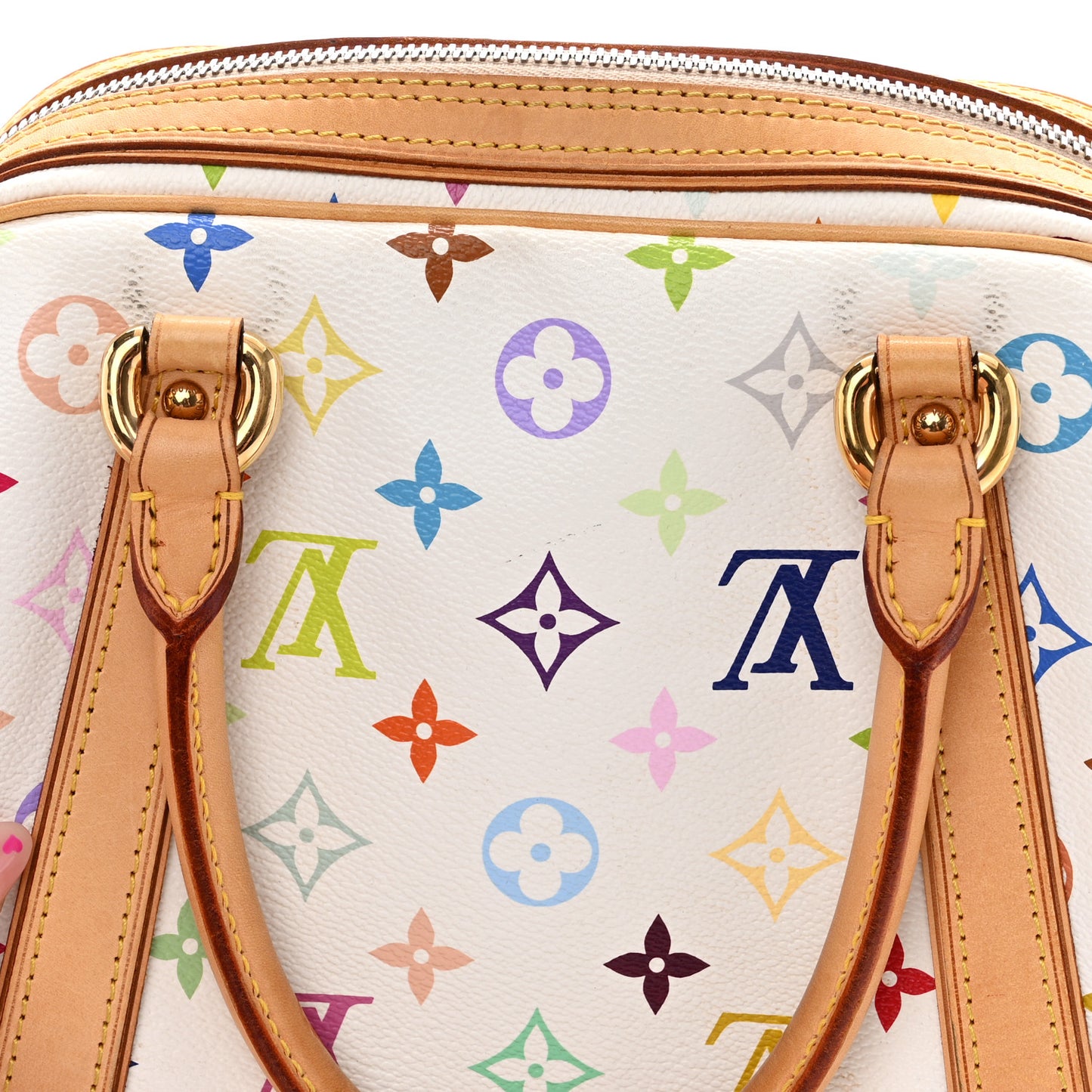 Monogram Multicolor Priscilla White