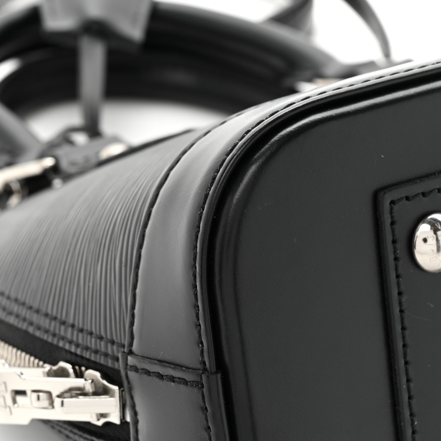Louis Vuitton Epi Alma BB Black 9 of 11
