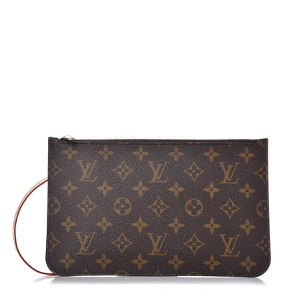 Louis Vuitton Monogram Neverfull MM GM Pochette 1 of 7