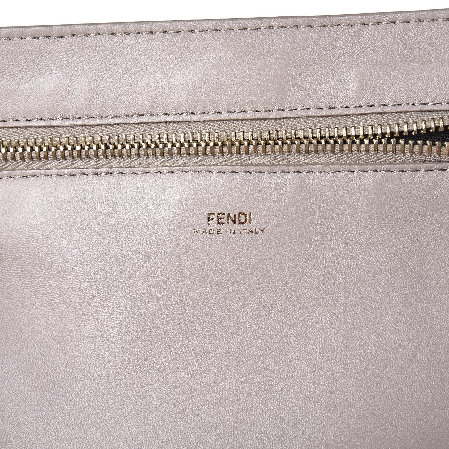 Shiny Nappa Trapuntata Chain Small DotCom Click Chain Satchel Grigio Polvere