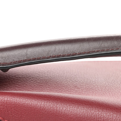 Loewe Calfskin Colorblock Medium Puzzle Bag Red 13 of 13