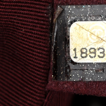 Chanel Patent Large Boy Reverso Flap Burgundy 7 of 14