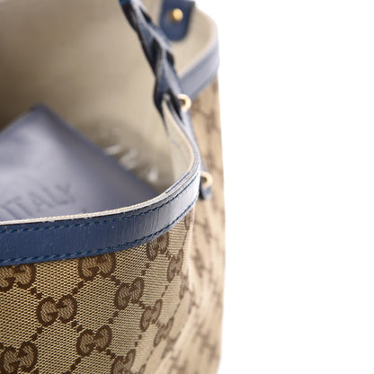 Gucci Monogram Medium Craft Tote Turquoise 28 of 30