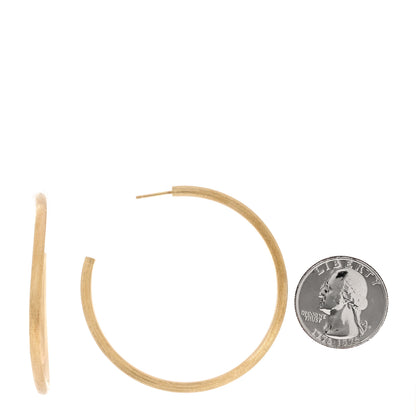 Marco Bicego 18K Yellow Gold Large Jaipur Hoop Earrings 2 of 4