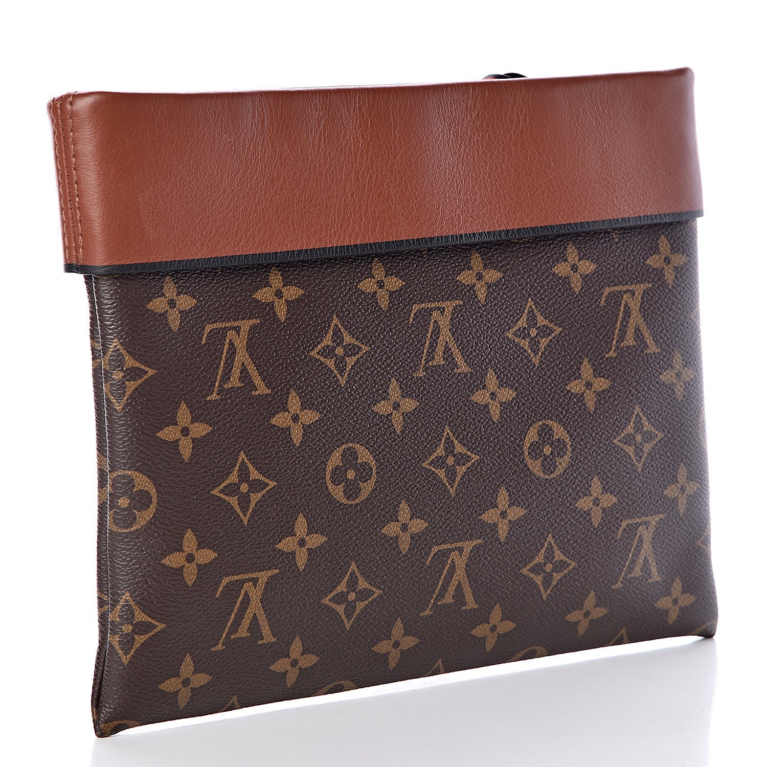 Louis Vuitton Monogram Tuileries Pochette Caramel 3 of 7