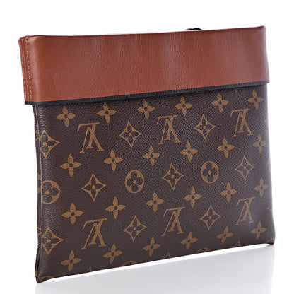 Louis Vuitton Monogram Tuileries Pochette Caramel 3 of 7