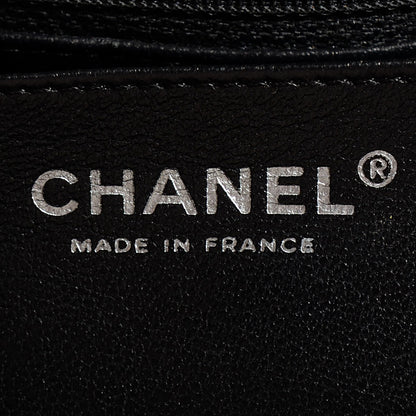 Chanel Lambskin Quilted Jumbo Flap with Bijoux Chain Black 7 of 8