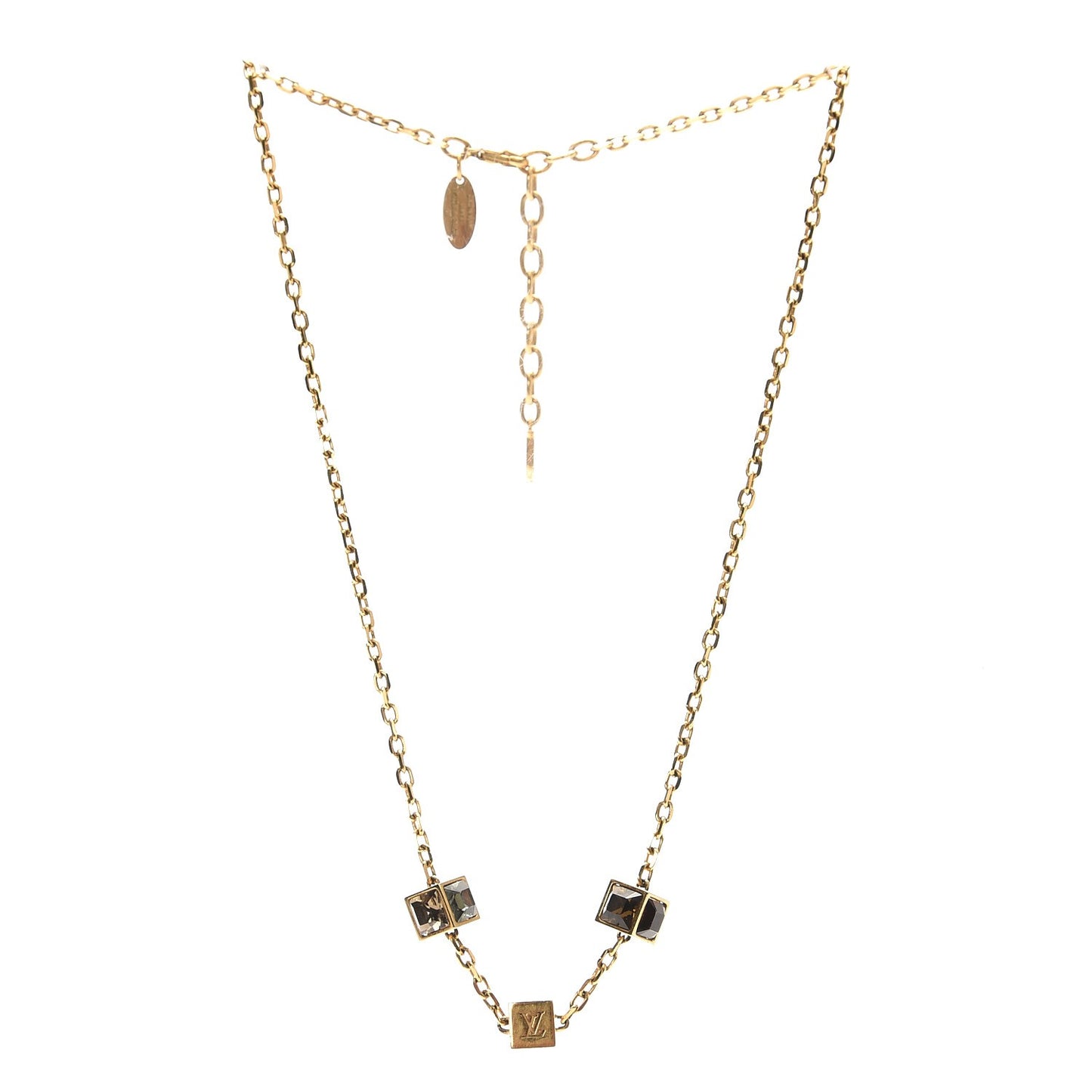 Swarovski Gamble Short Necklace Gold