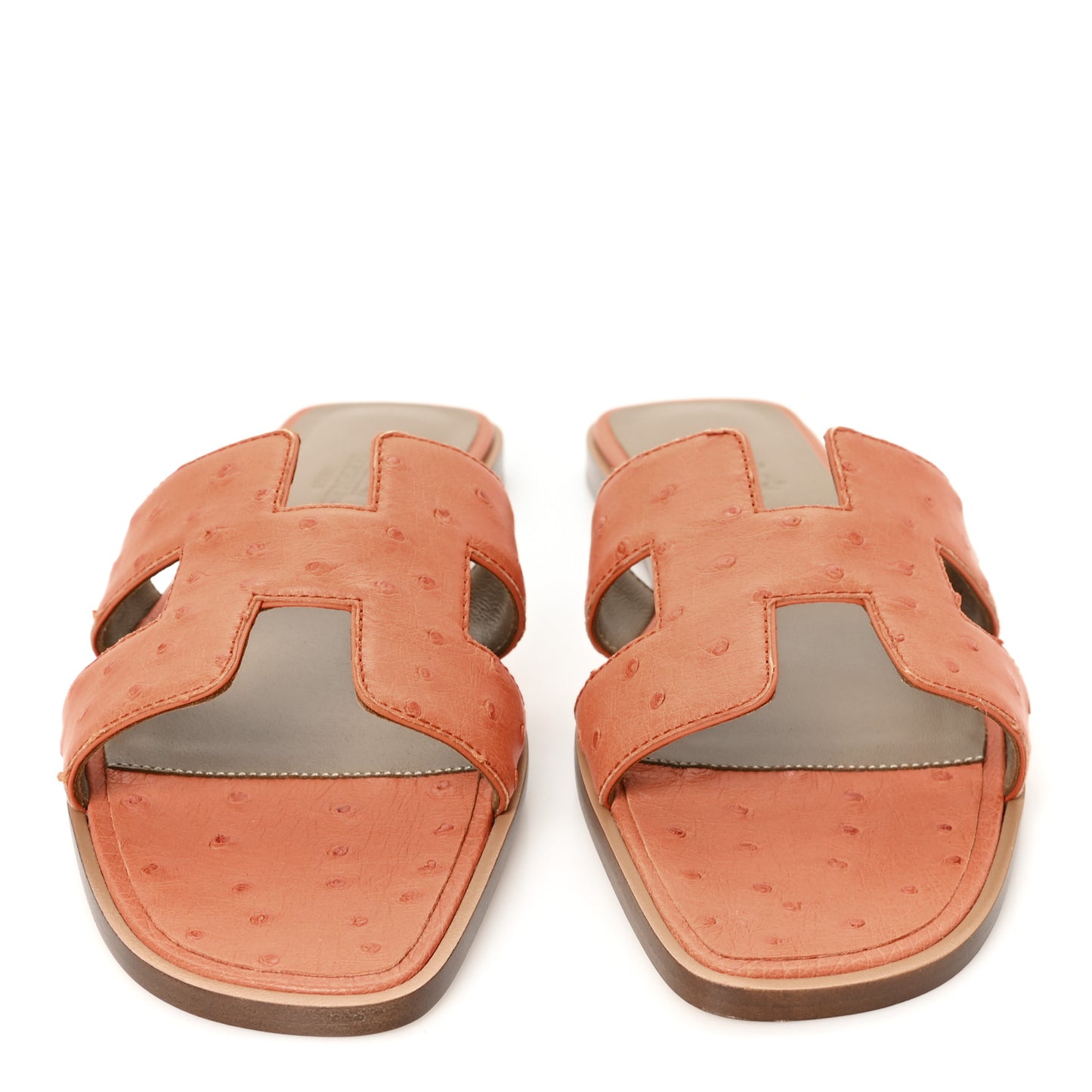 Ostrich Oran Sandals 36 Orange