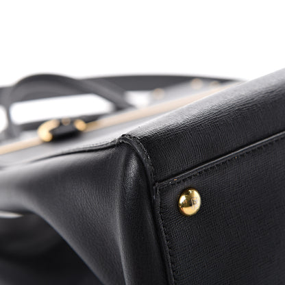 Fendi Vitello Elite Regular 2Jours Tote Black 7 of 11