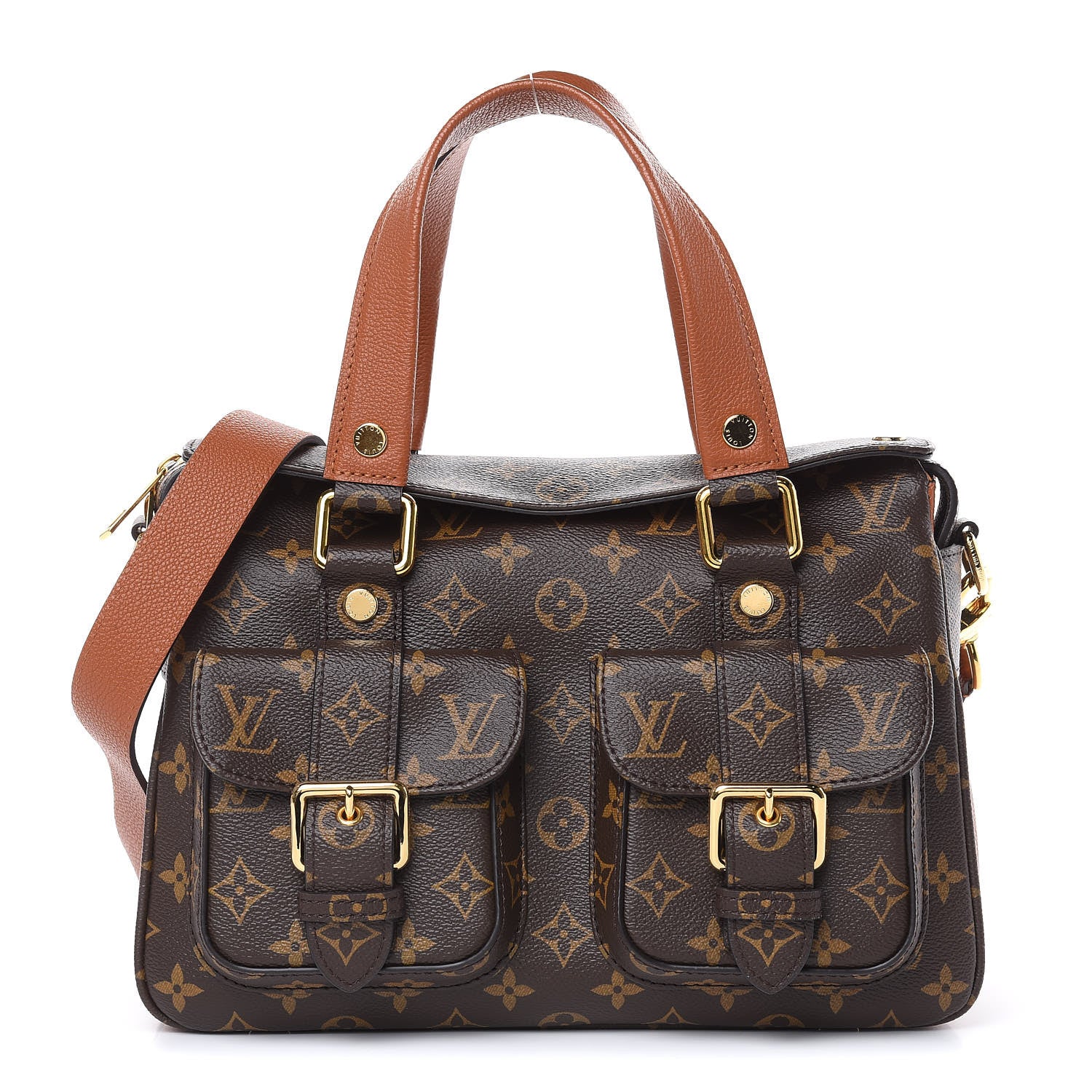 Louis Vuitton Monogram Manhattan NM Caramel 1 of 10