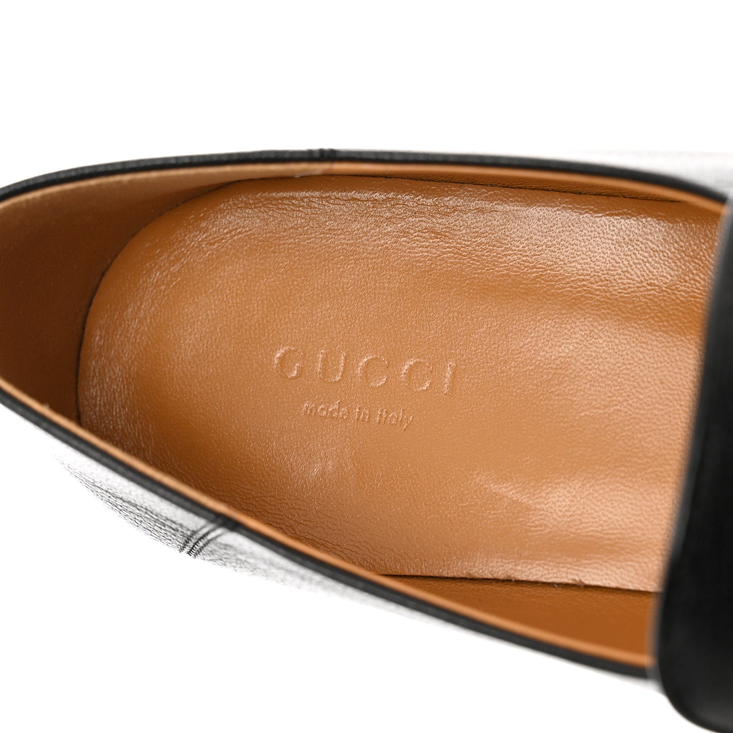 Goatskin Womens Horsebit Mid-Heel Loafers 39.5 Black