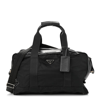 Prada Re-Nylon Saffiano Duffle Bag Black 1 of 18