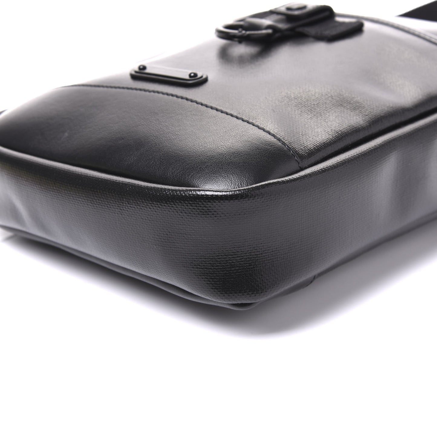 Coated Canvas Rivington Race Pouch Black