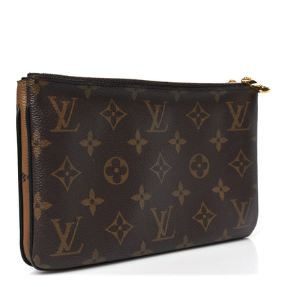 Louis Vuitton Reverse Monogram Giant Double Zip Pochette 3 of 9