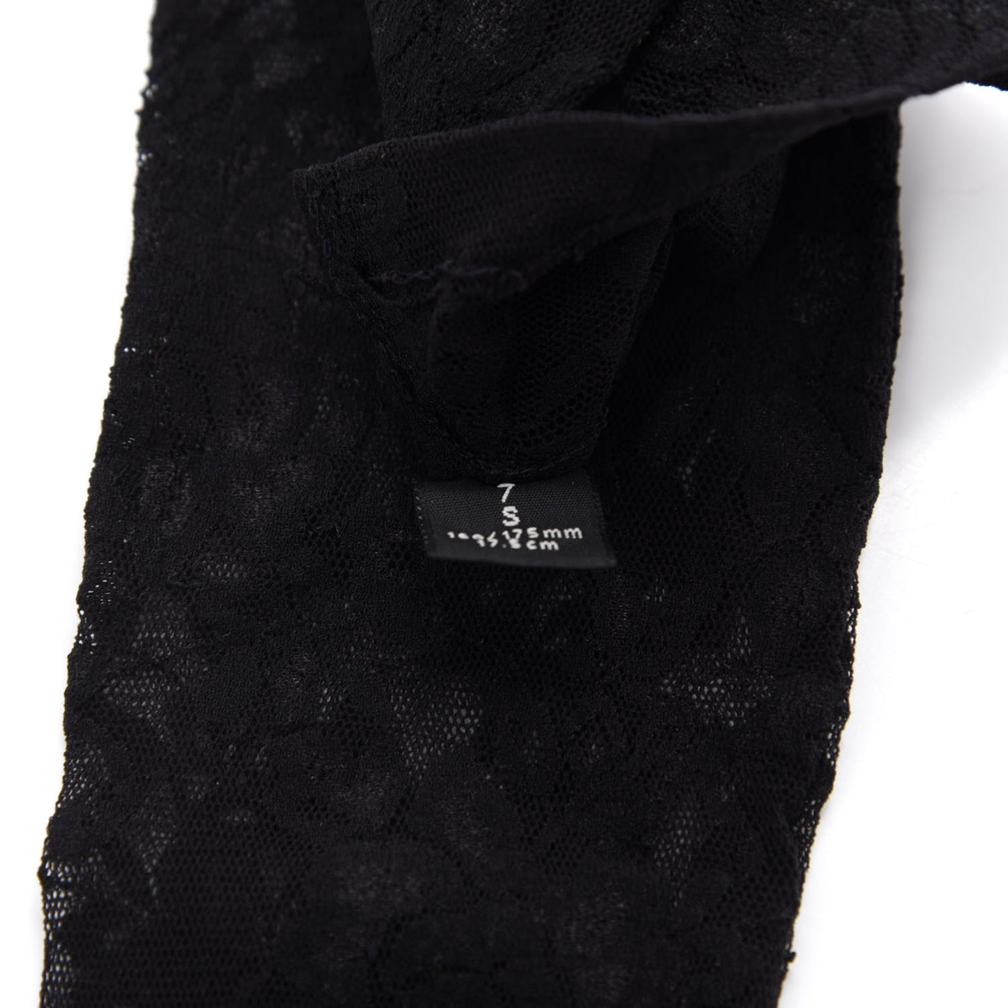 Lace Gloves 7 Black