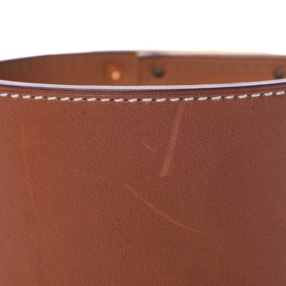 Hermes Barenia Kelly Extreme Dog Bracelet S Fauve 7 of 8