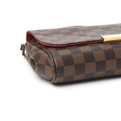 Louis Vuitton Damier Ebene Favorite MM 8 of 10