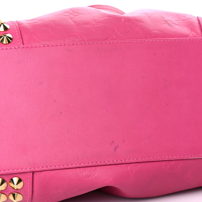 Louis Vuitton Calfskin Embossed Courtney MM Fuchsia 15 of 30