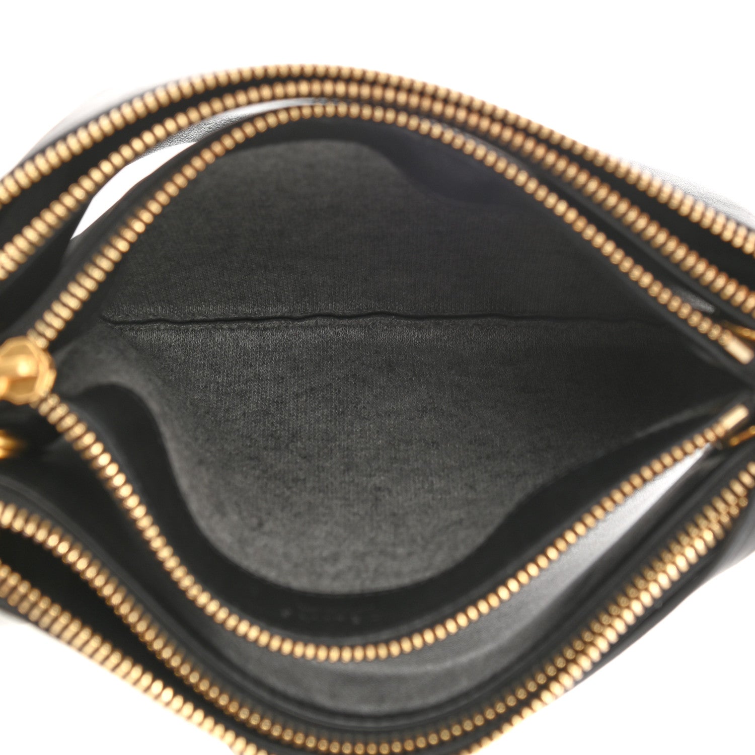 Celine Lambskin Small Trio Crossbody Bag Black 5 of 9