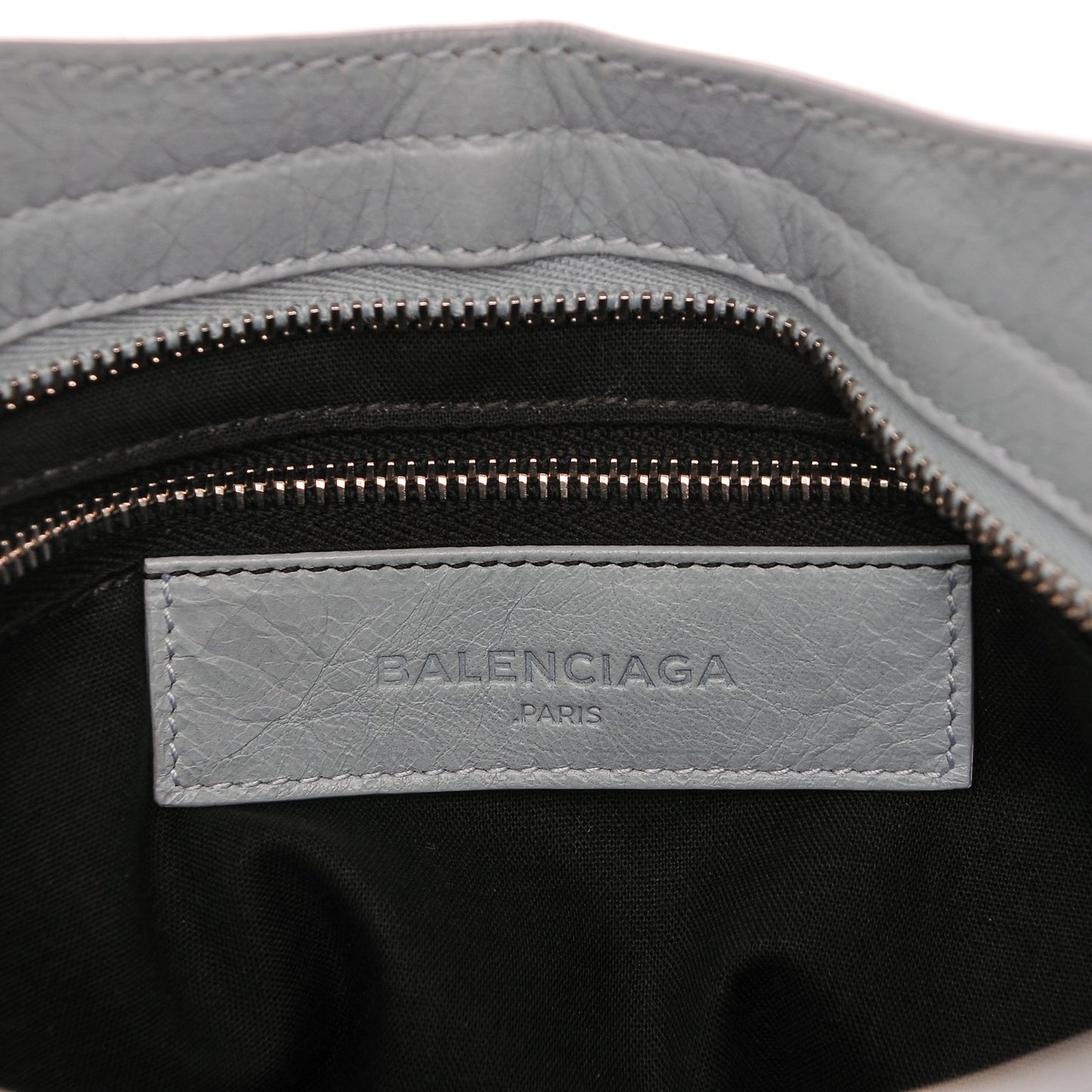 Agneau Giant 12 Silver Hardware City Bleu Dragee