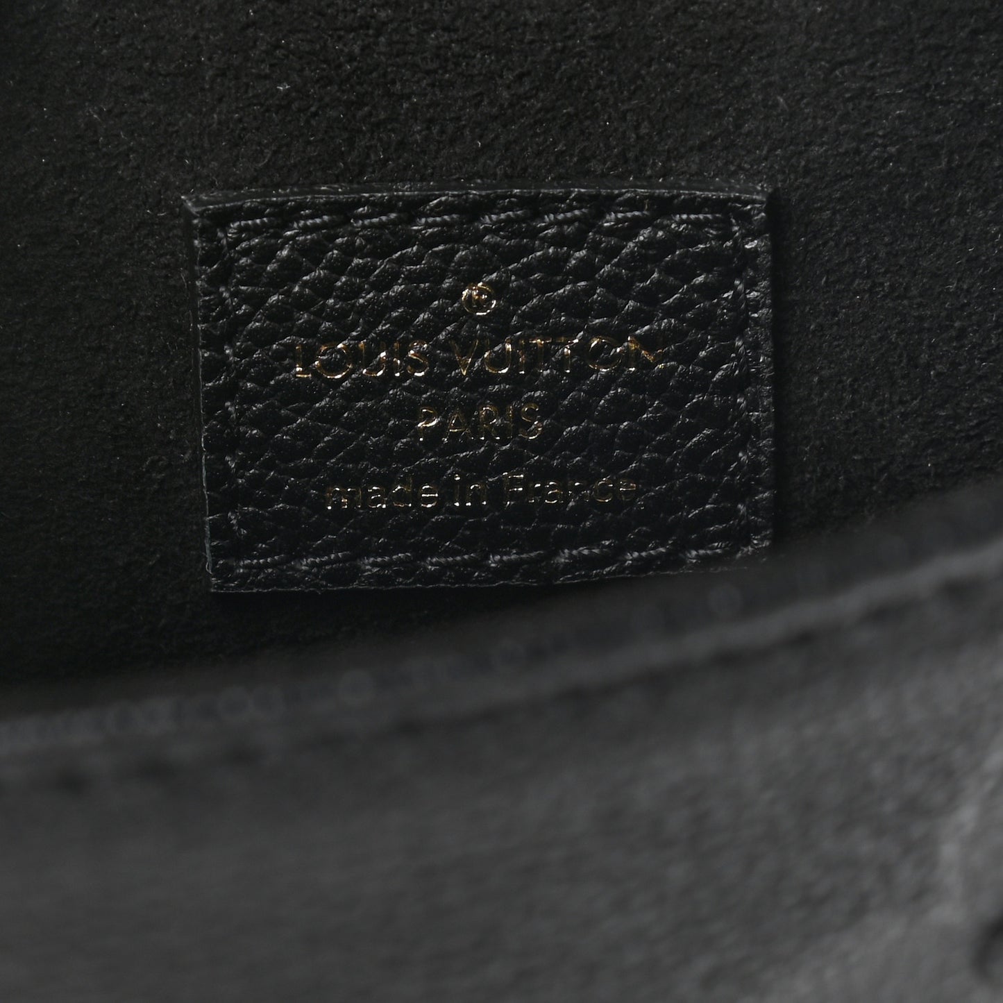 Empreinte Monogram Giant Tiny Backpack Black