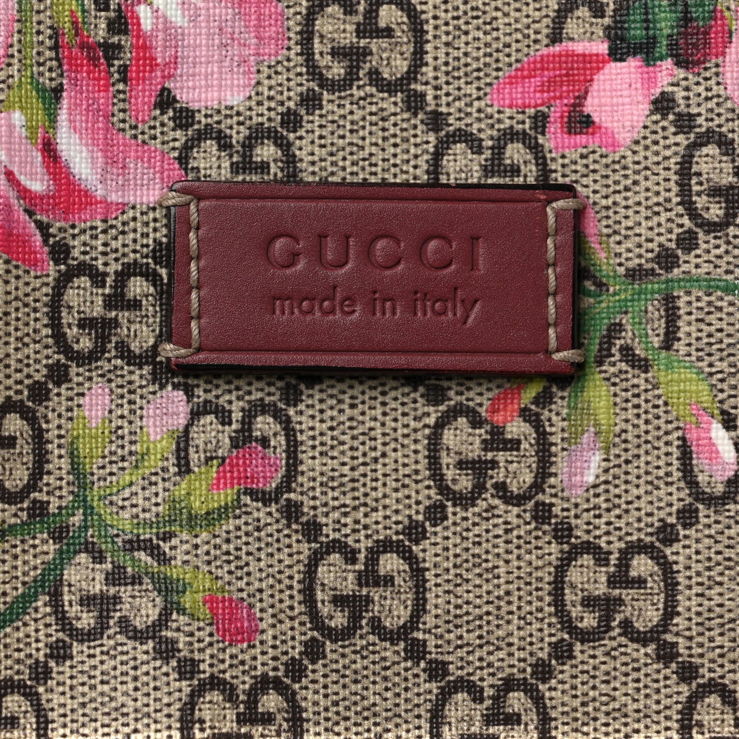 Gucci Soft GG Supreme Monogram Blooms Vertical Tote Beige Multicolor Dry Rose 6 of 11