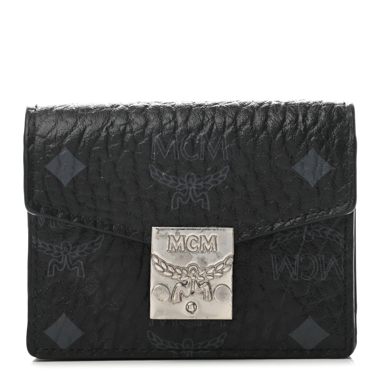 Visetos Mini Accordion Card Wallet Black