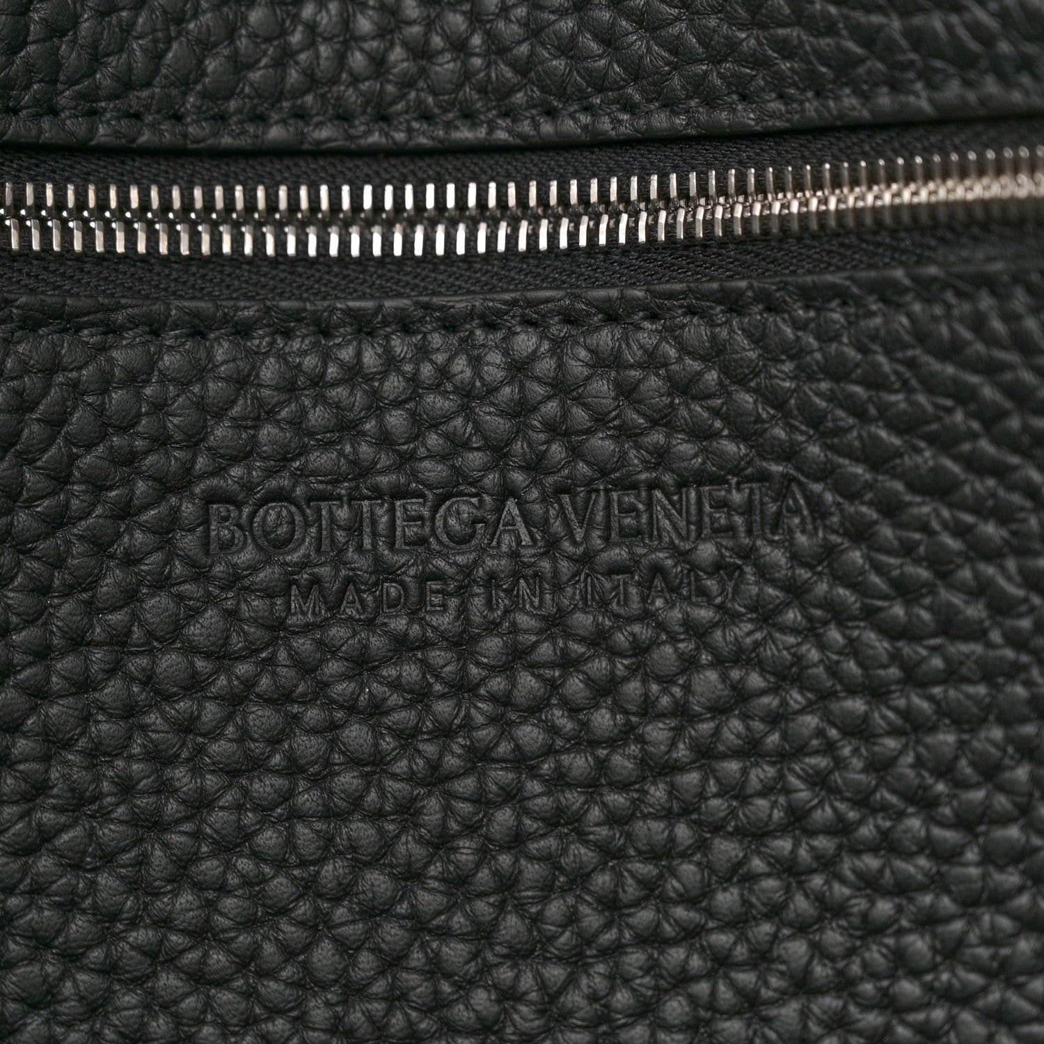 Bottega Veneta Grained Calfskin Intreccio Large Diago Crossbody Bag Black 6 of 11