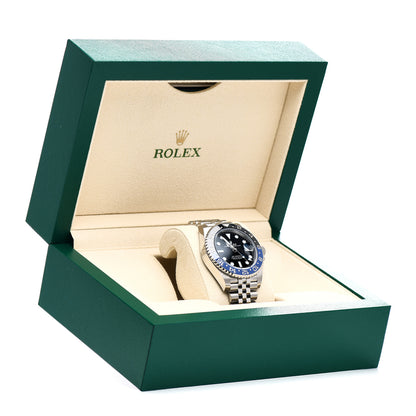 Rolex Stainless Steel 40mm Oyster Perpetual Date GMT Master Ⅱ Batgirl Watch 126710BLNR 5 of 5