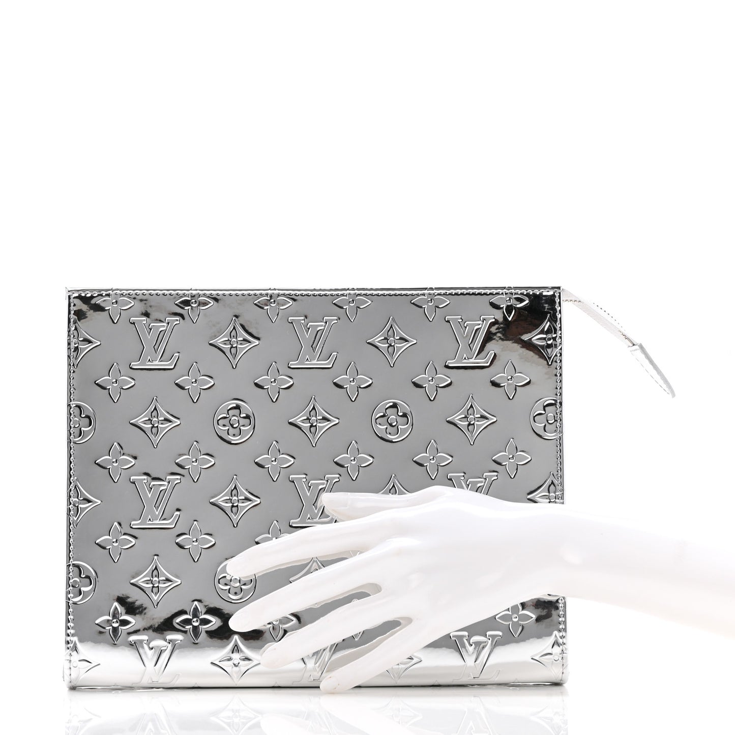 Monogram Miroir Toiletry Pouch Silver