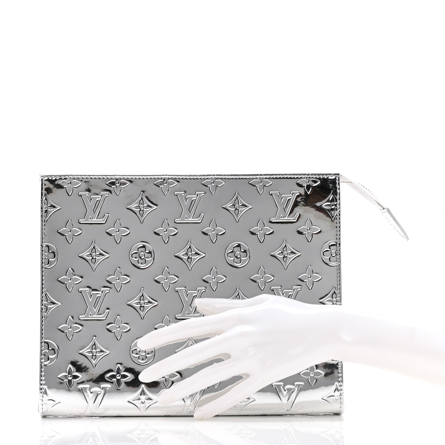 Louis Vuitton Monogram Miroir Toiletry Pouch Silver 2 of 6