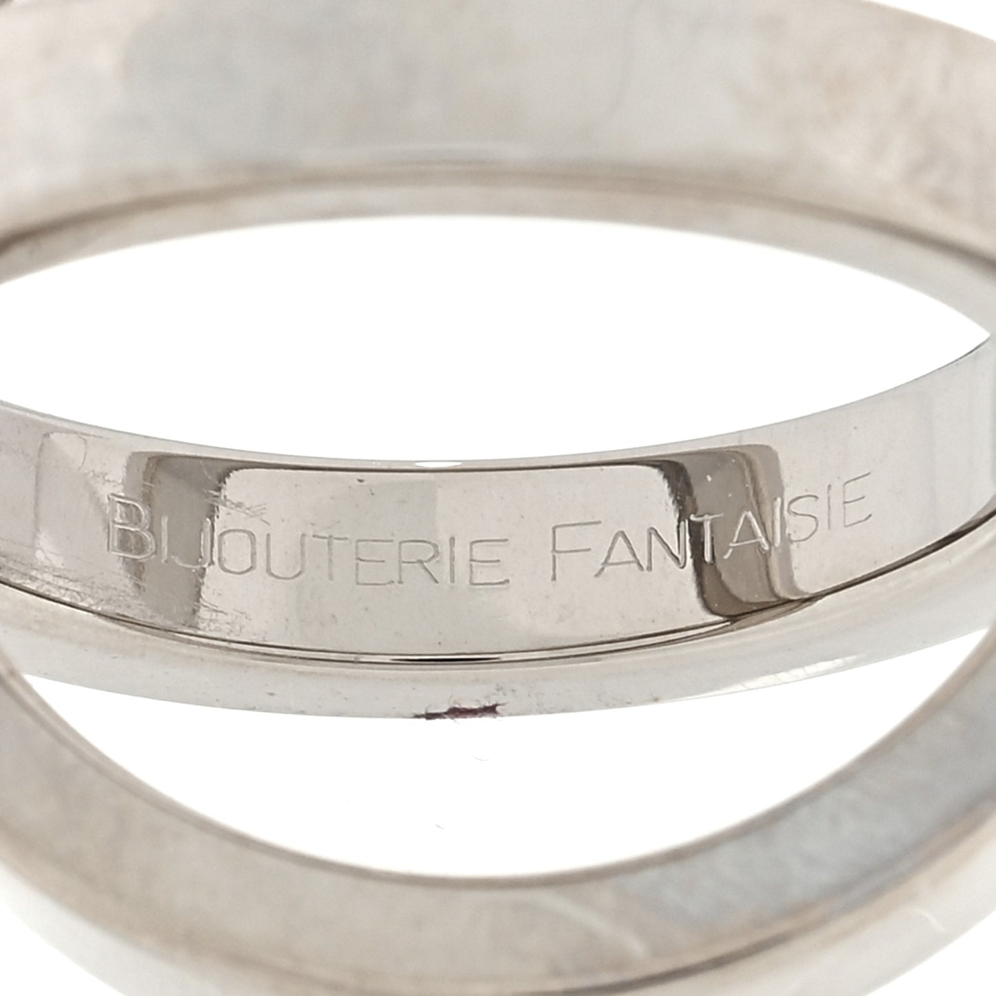Palladium Cosmos Scarf Ring