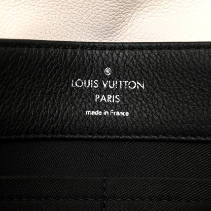 Louis Vuitton Calfskin Mechanical Flowers Lockme II Black White 6 of 10
